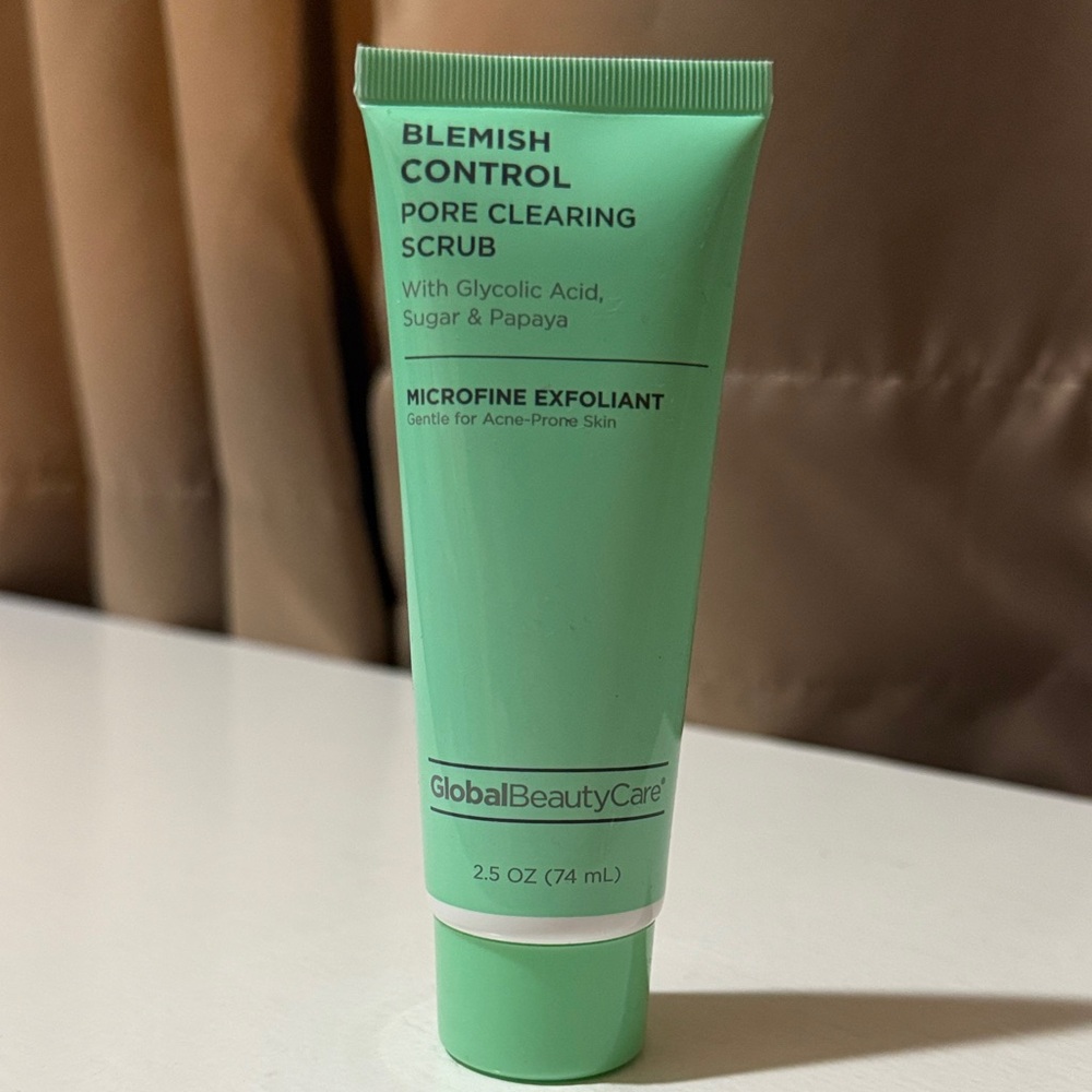 Global Beauty Care Blemish Control Pore Clearing Scrub - Green